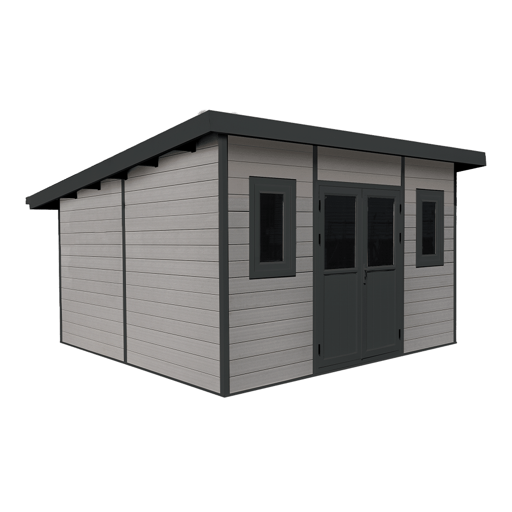 Cabanon Mistral FiberWood de 12 × 12 pi