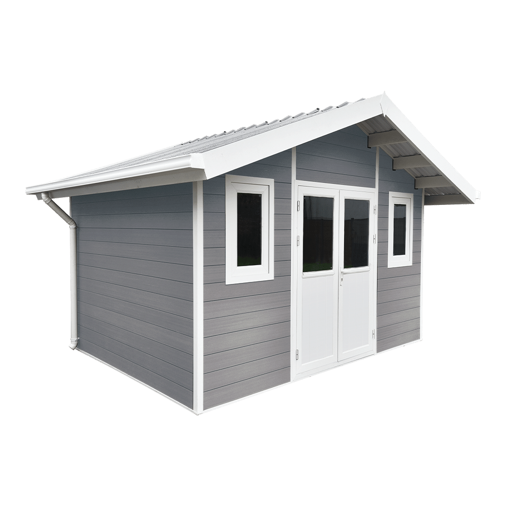 Scandinave FiberWood shed, 12 × 10 ft